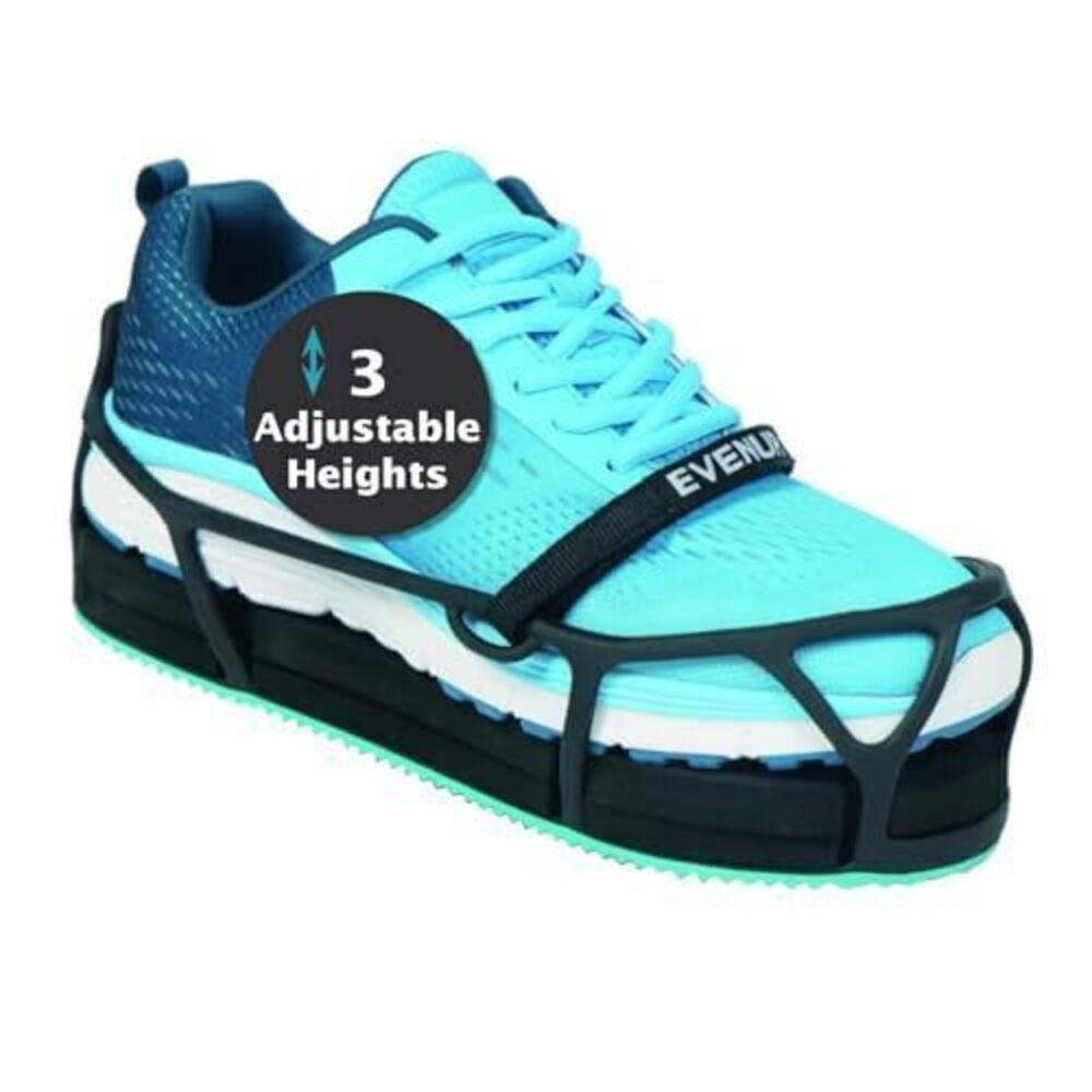 EVENUP - SHOE LIFT FOR WALKING BOOT I ADULT SIZE X-LARGE I SHOE BALANCER FOR USE